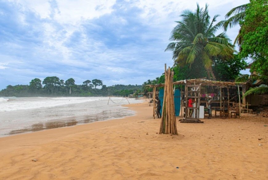 Busua Beach, Western Region, Ghana